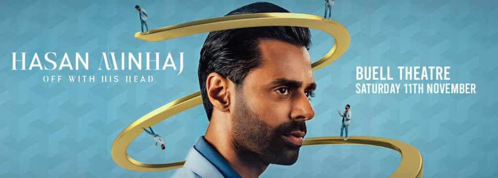 Hasan Minhaj at The Buell Theatre