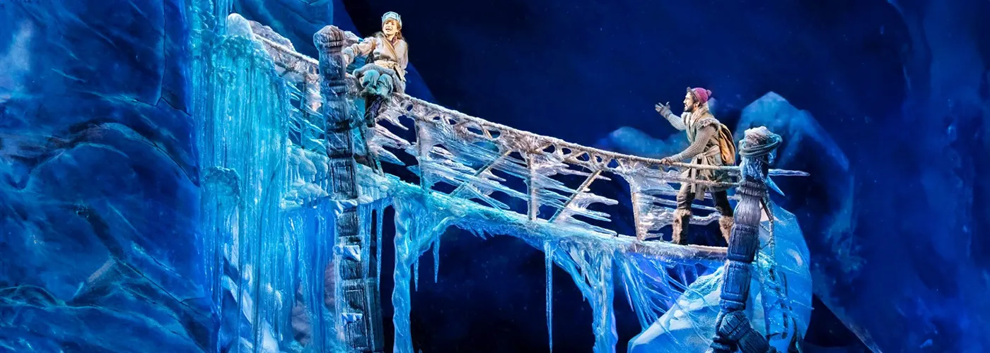 frozen musical set design