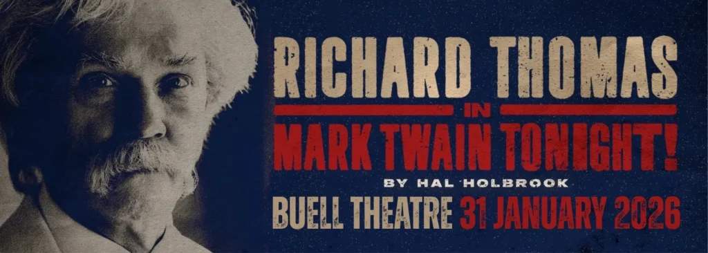 Mark Twain Tonight! at Temple Hoyne Buell Theatre