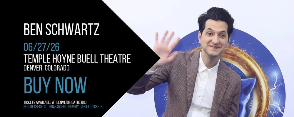 Ben Schwartz at Temple Hoyne Buell Theatre